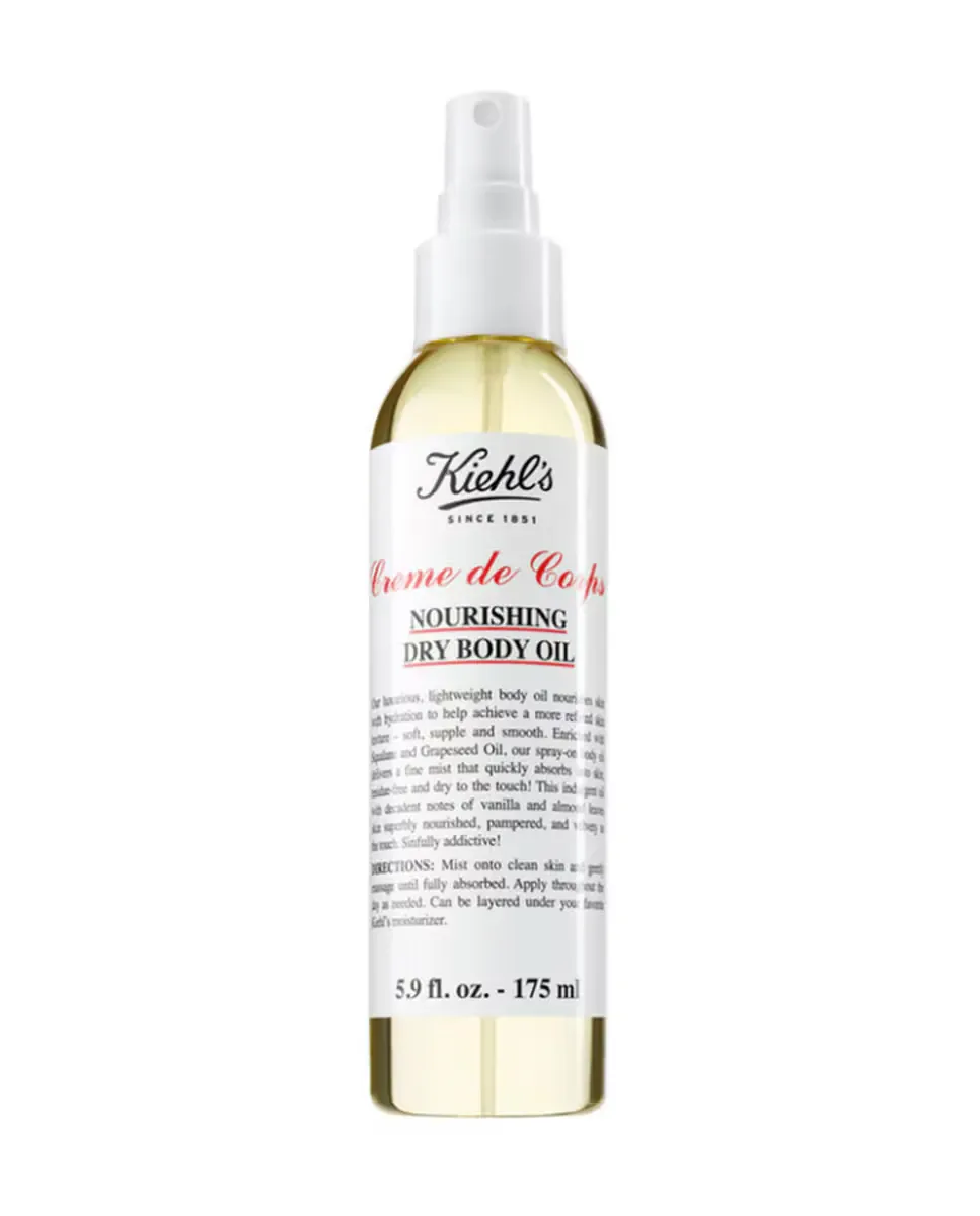 Уход за телом с сухим маслом Crème de Corps Nourishing Dry Body Oil 175 мл Kiehl'S