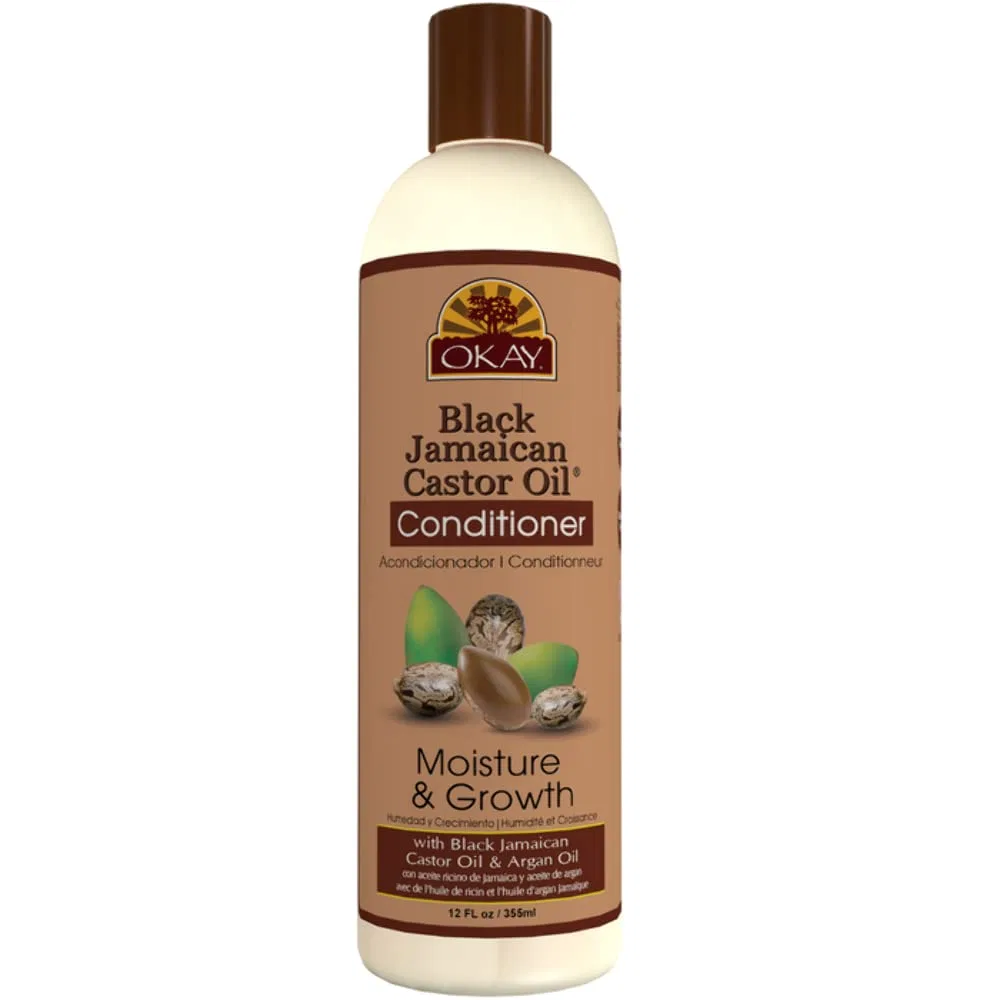 Кондиционер Okay Jamaican Castor Oil Moisture Growth, 355 мл Okay