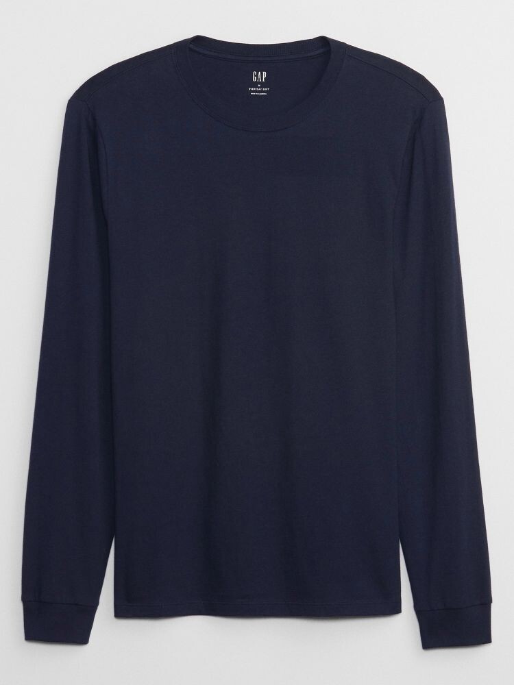 

Футболка с длинными рукавами Gap, синий