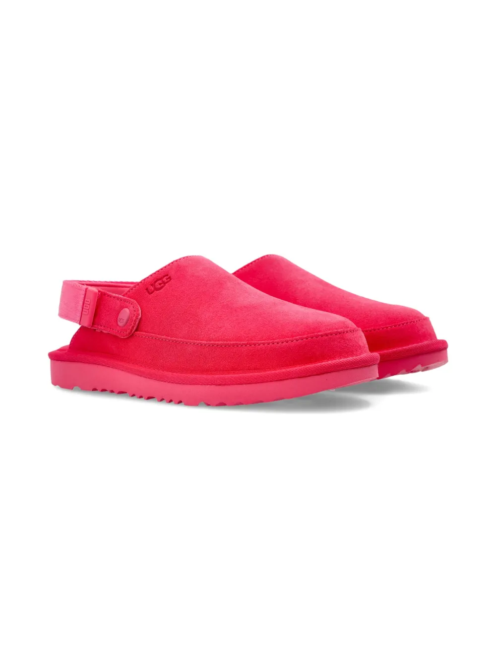 Клоги Goldenstar с ремешком на пятке UGG Kids, розовый — фото 2