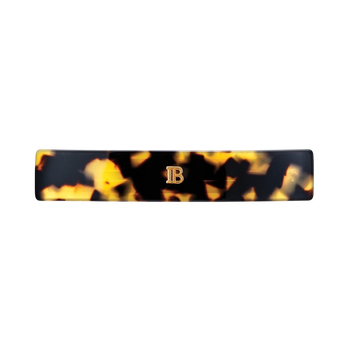 Заколка для волос hc cellulose acetate barrette pour cheveux medium tortoise shel Balmain Hair, количество 1 шт. — фото 3