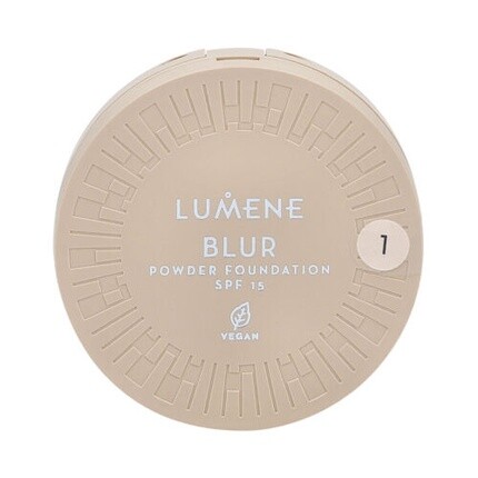 Lumene Blur Longwear Стойкая прессованная пудра Spf 15 1 10G, It'S Snowing — фото 4