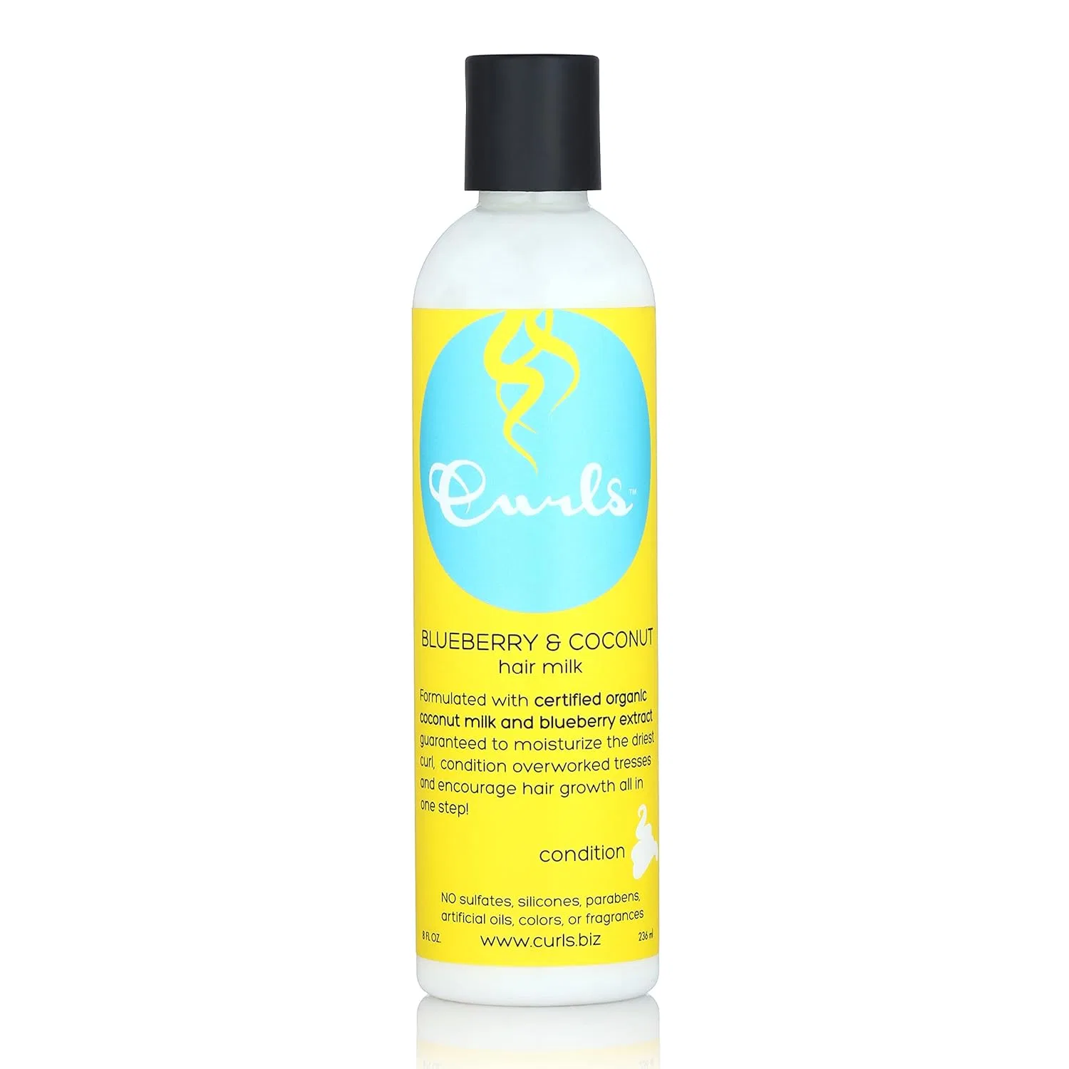 Увлажняющее молочко для волос Curls Blueberry & Coconut Curls