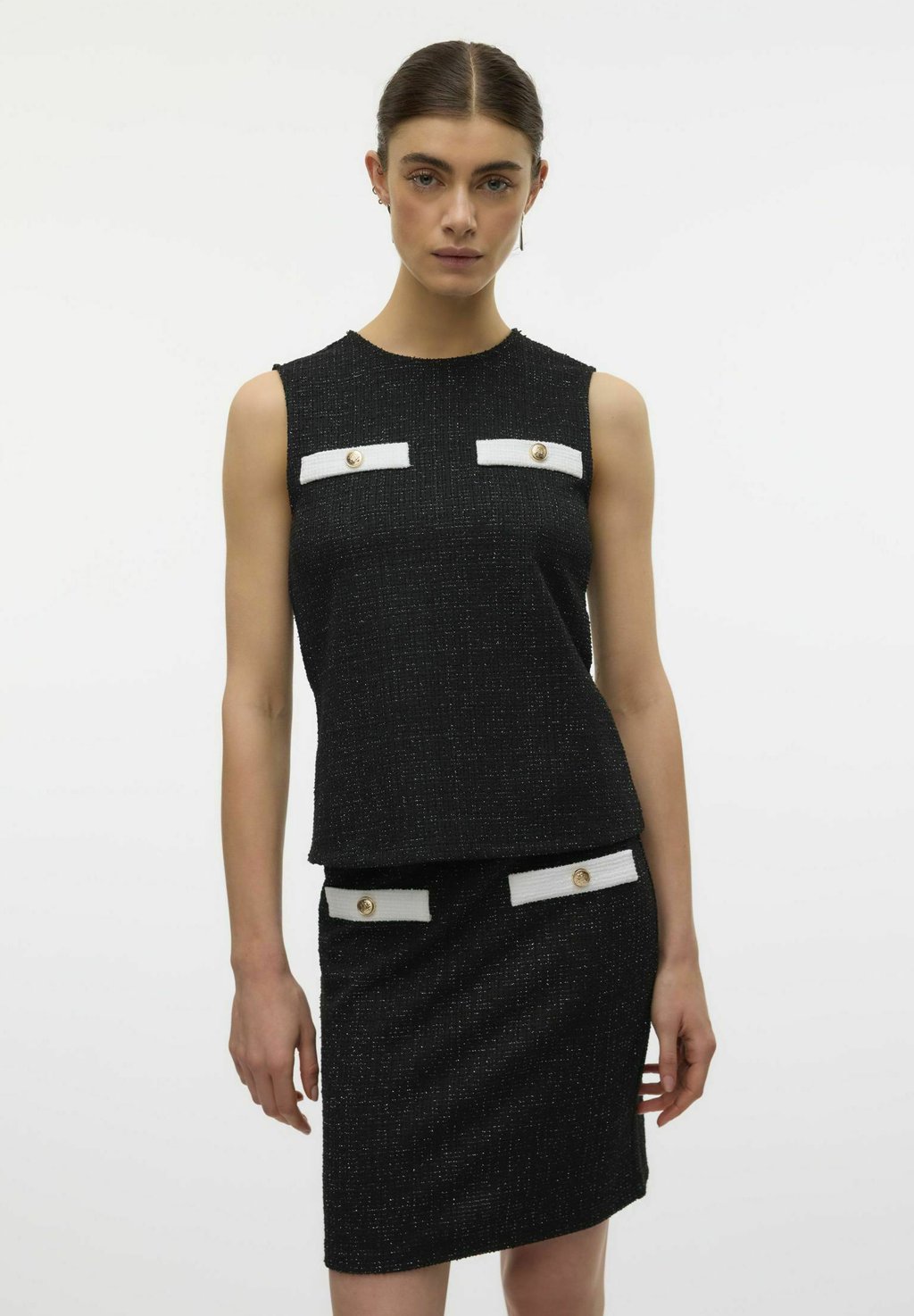

Топ VMTIFFANY Vero Moda, черный