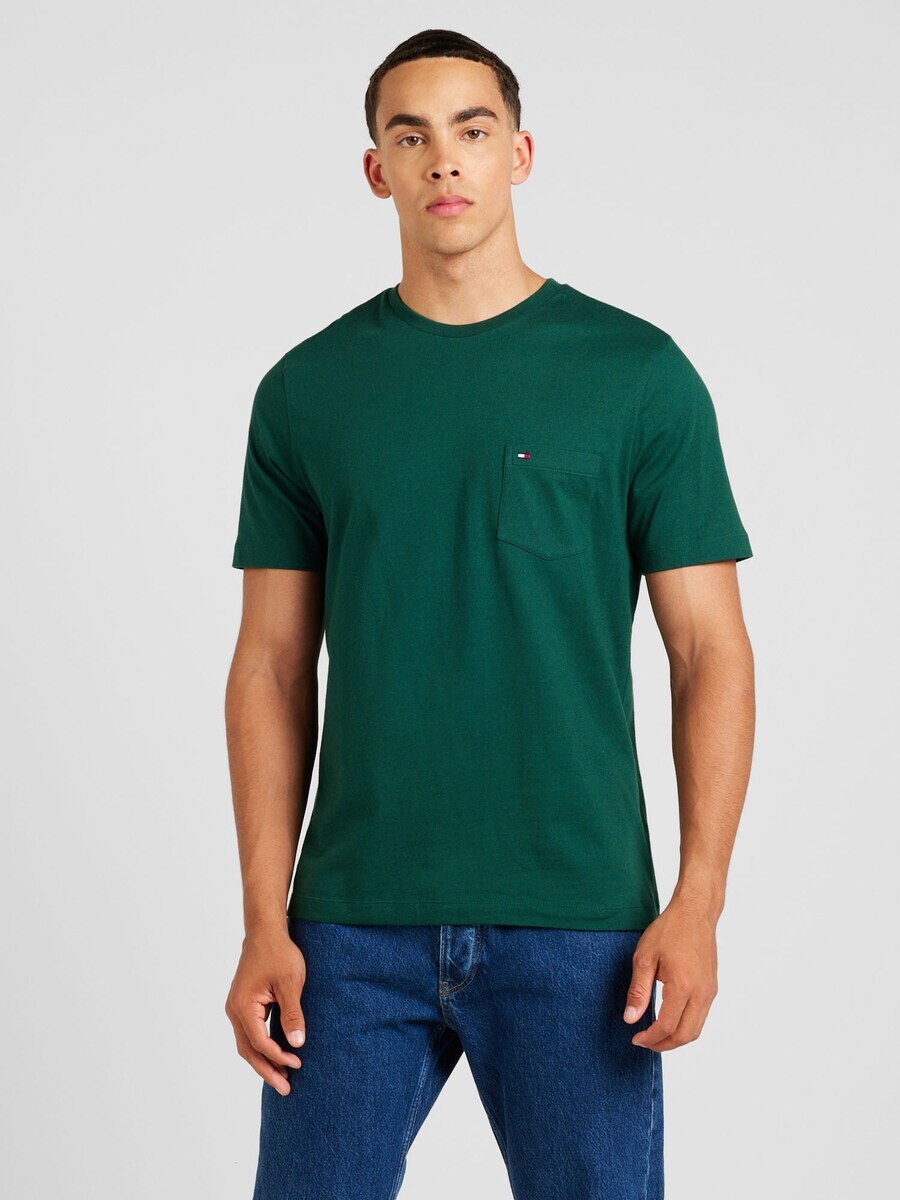 Классическая футболка TOMMY HILFIGER Shirt Essential, цвет fir — фото 2