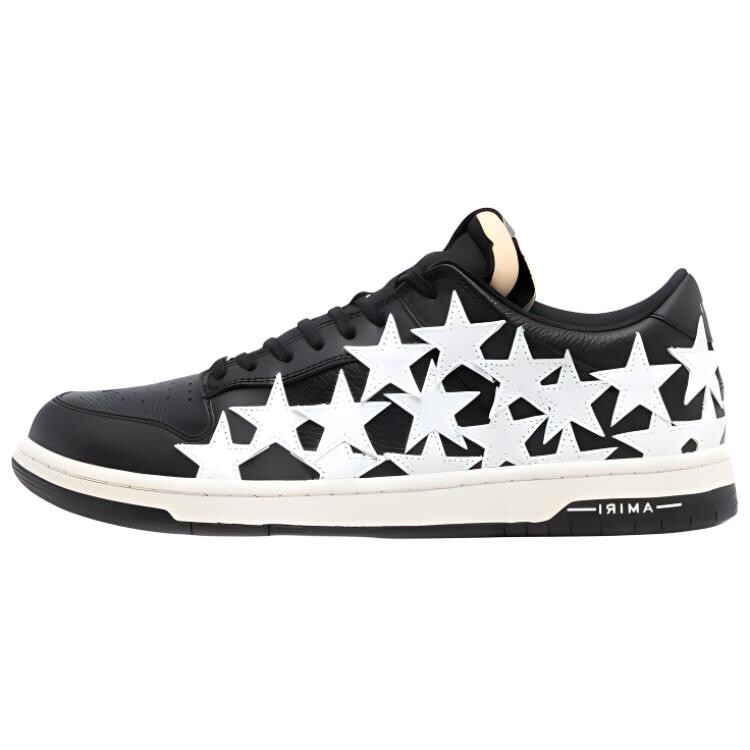 

Кроссовки Amiri Stars Low Sneakers, черный / белый