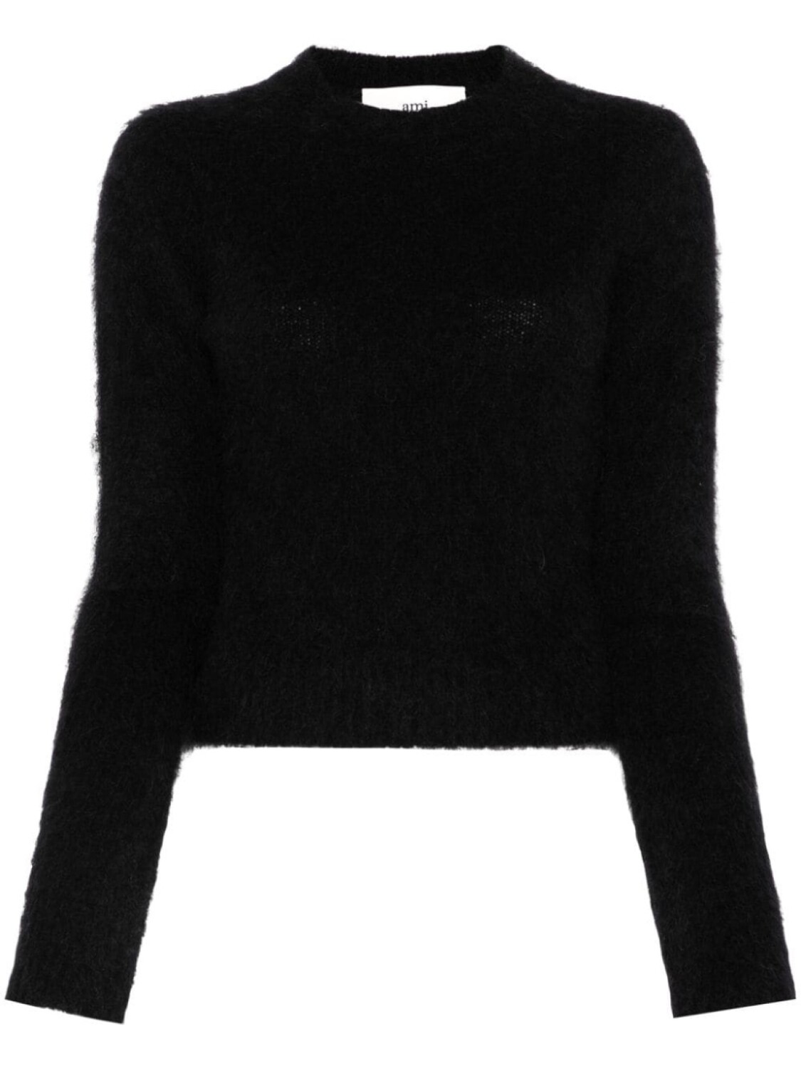 

AMI Paris фактурный свитер, черный
