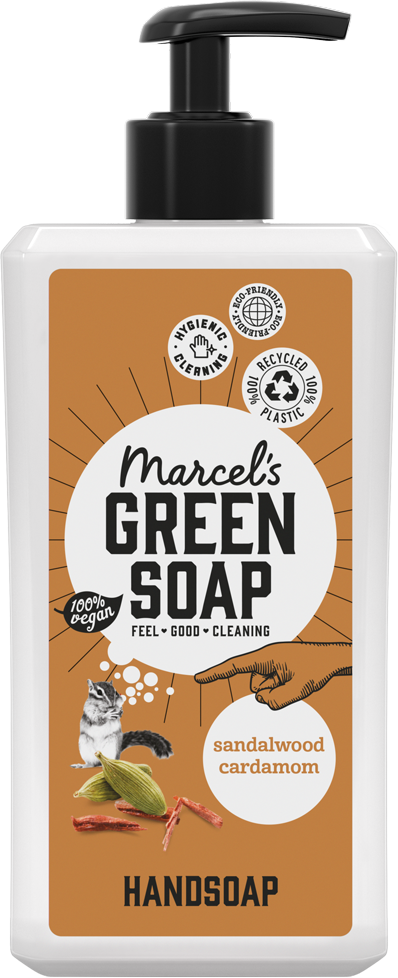 

Жидкое мыло Marcel's Green Soap Handseife Sandelholz & Kardamon