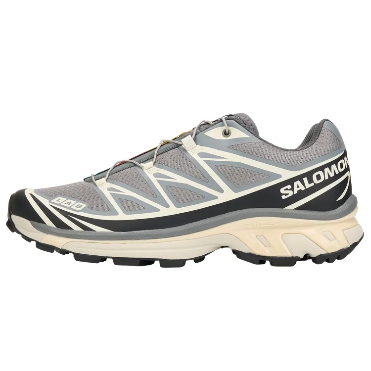 SALOMON Кроссовки XT 6 Low top Mud Contagrip Unisex Heritage Gray Black Vanilla