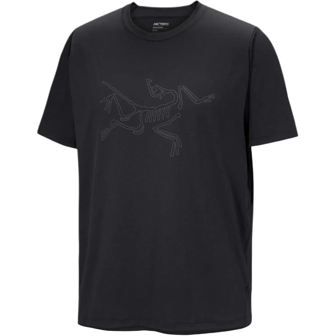 Футболка мужская Arc'teryx CORMAC LOGO SS Arcteryx, Polar White/Arctic Silk — фото 3