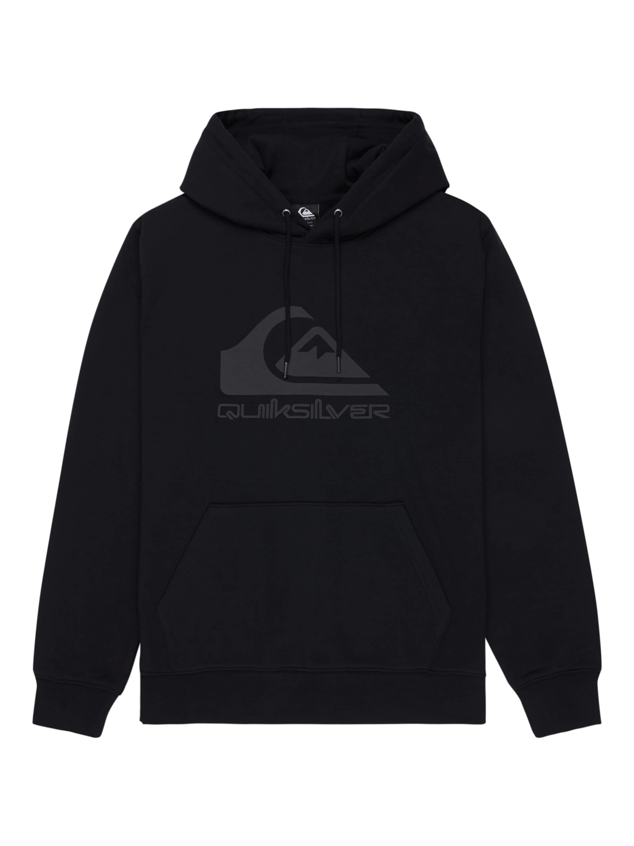 

QUIKSILVER Спортивный свитшот в черном цвете