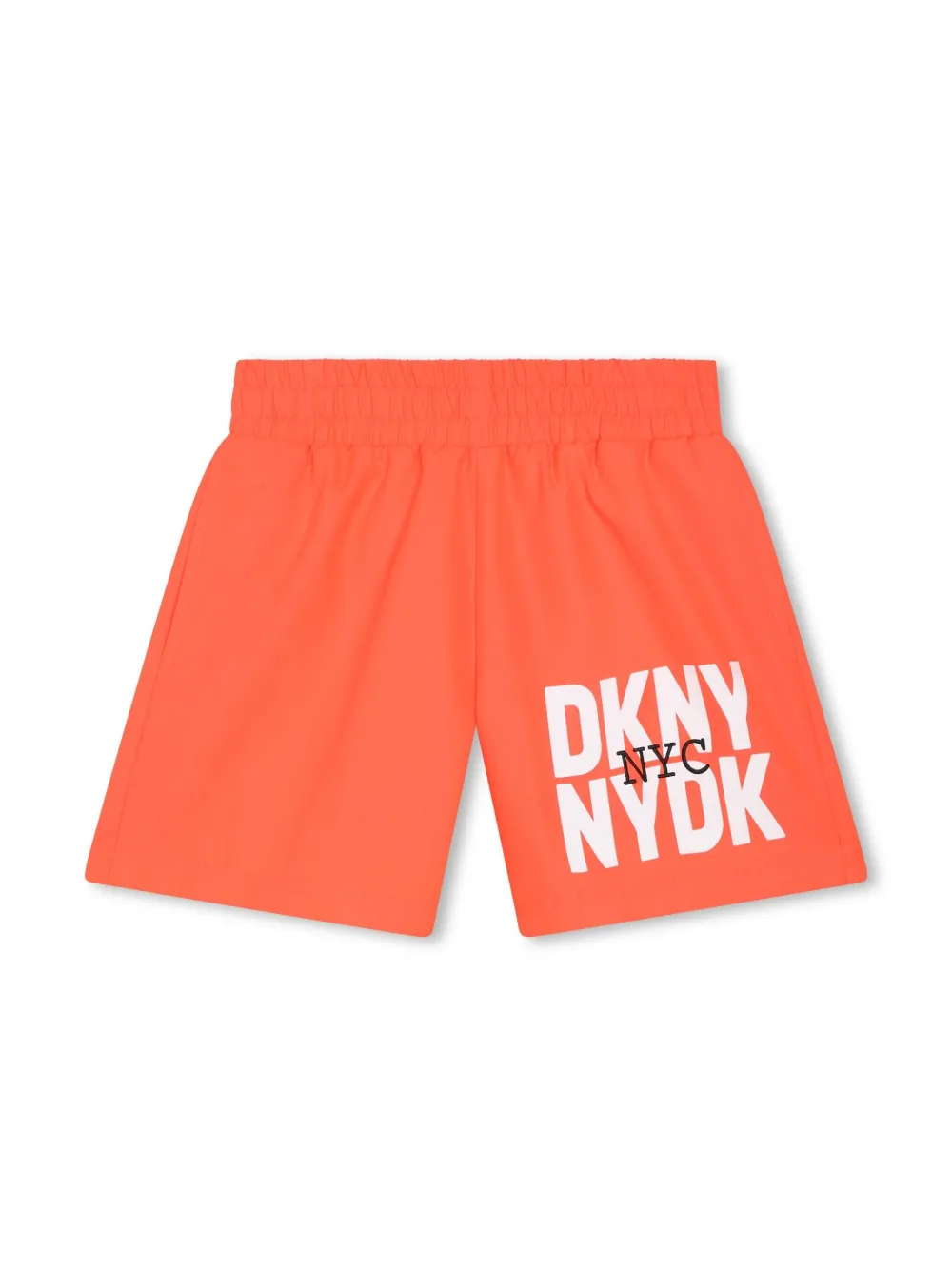 

Плавки-шорты с логотипом Dkny Kids, оранжевый