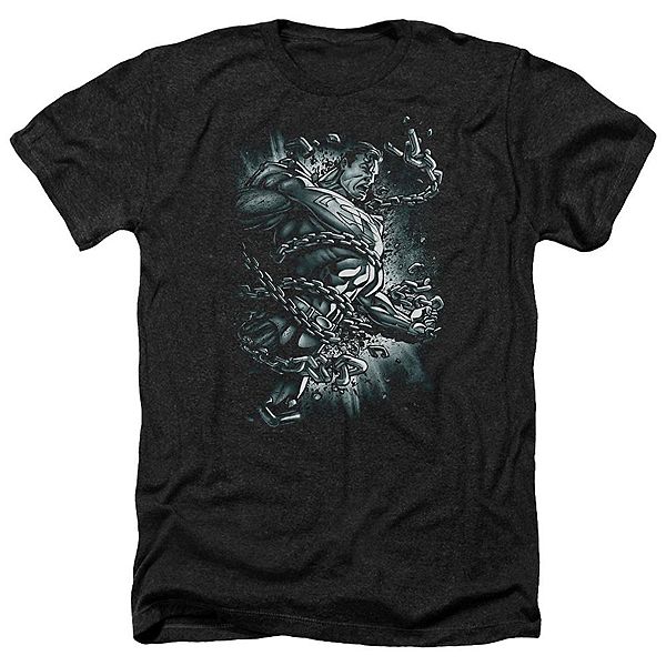 

Футболка adult heather с принтом Superman break free Licensed Character