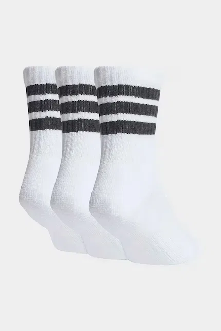 Носки детские 3 шт Adidas Performance, белый — фото 2