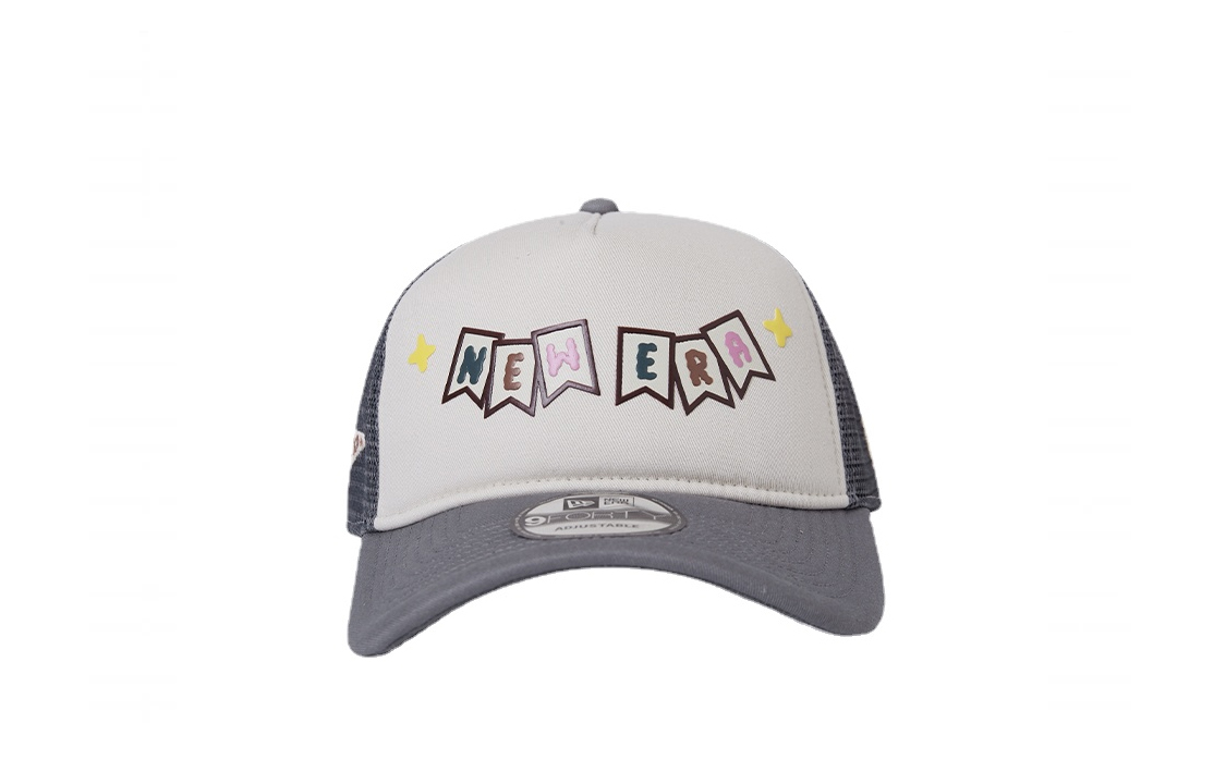 

New Era Бейсболка унисекс серая, Gray