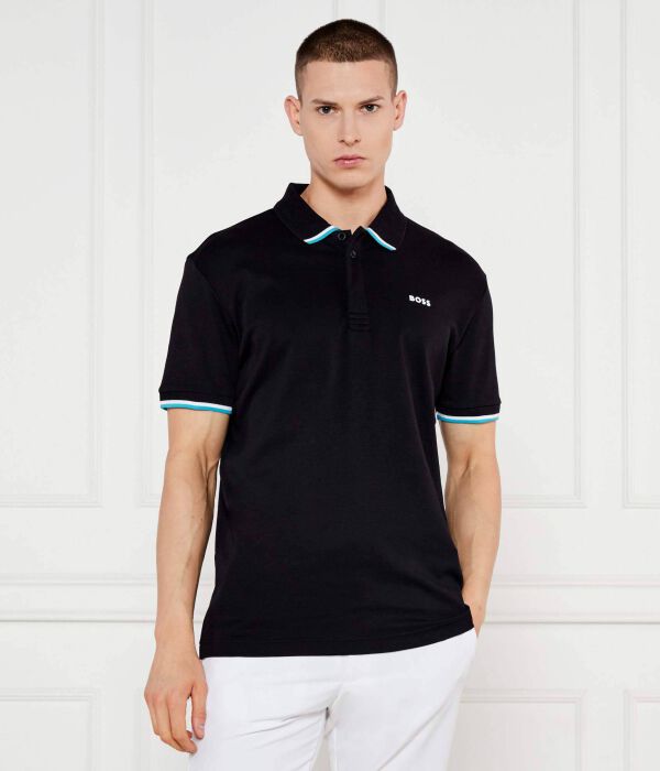 

Рубашка поло Regular fit Boss Green, черный