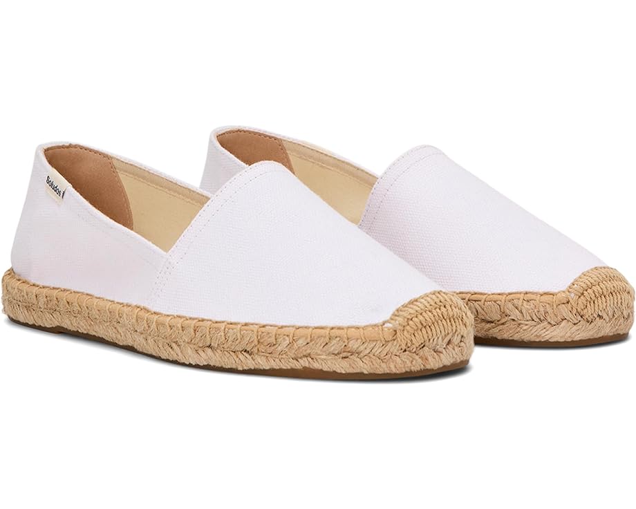 

Туфли на плоской подошве Soludos Original Espadrille, цвет Oasis White