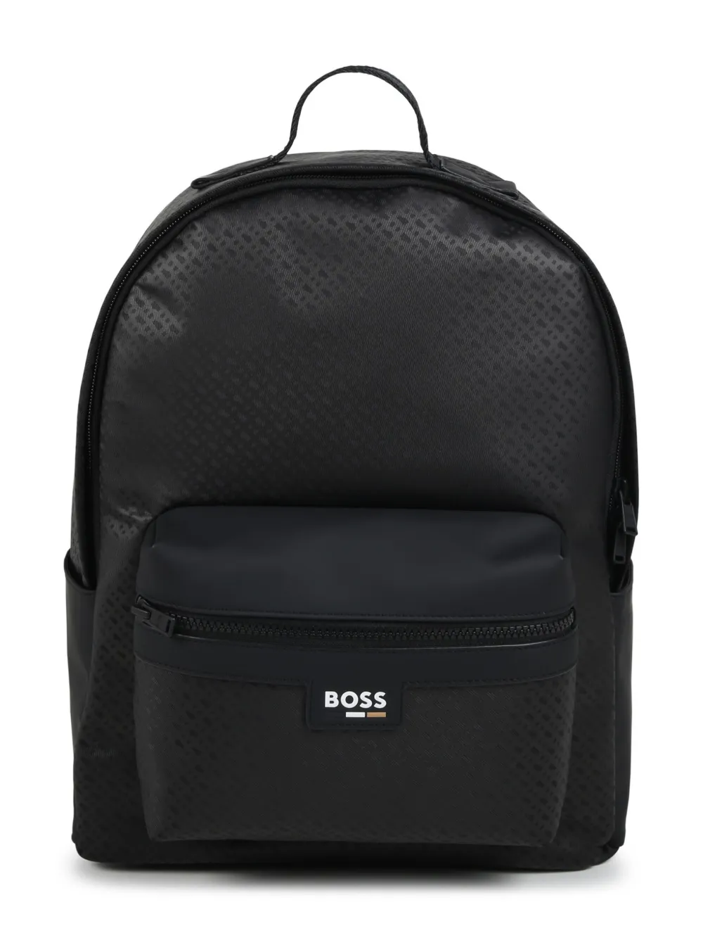 

Рюкзак с монограммой BOSS Kidswear, черный