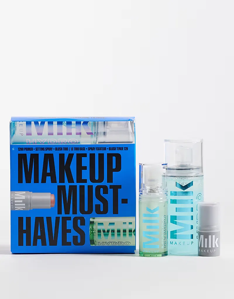 Набор из трех необходимых средств Milk Makeup: праймер, фиксатор макияжа и румяна