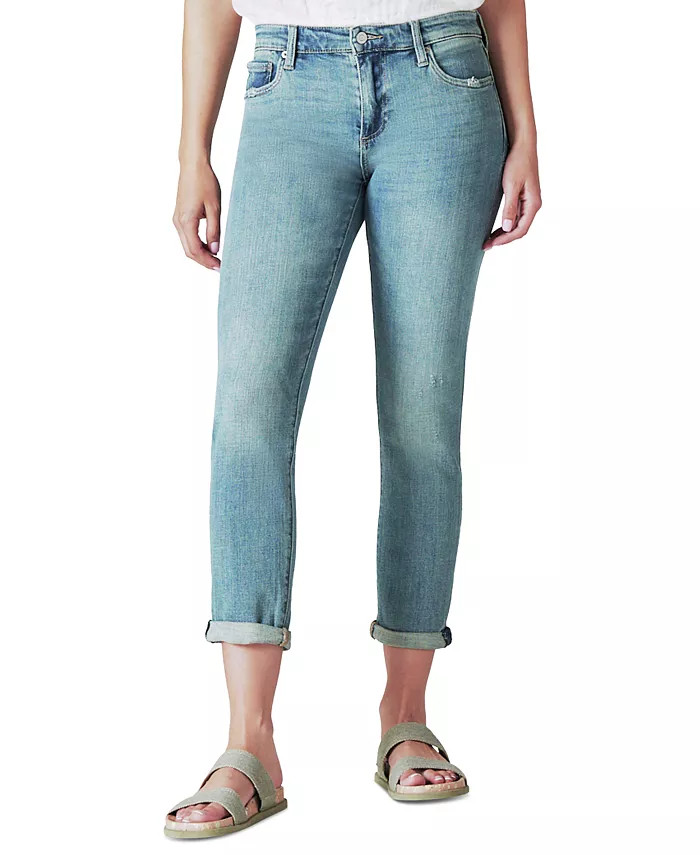 

Узкие джинсы-бойфренды Sienna Lucky Brand, синий