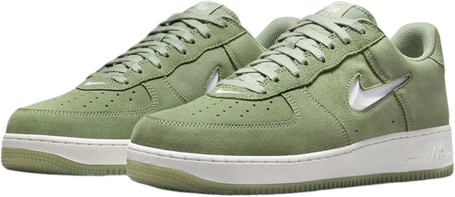 Кроссовки Nike Air Force 1 '07, Oil Green Summit White 300 — фото 2