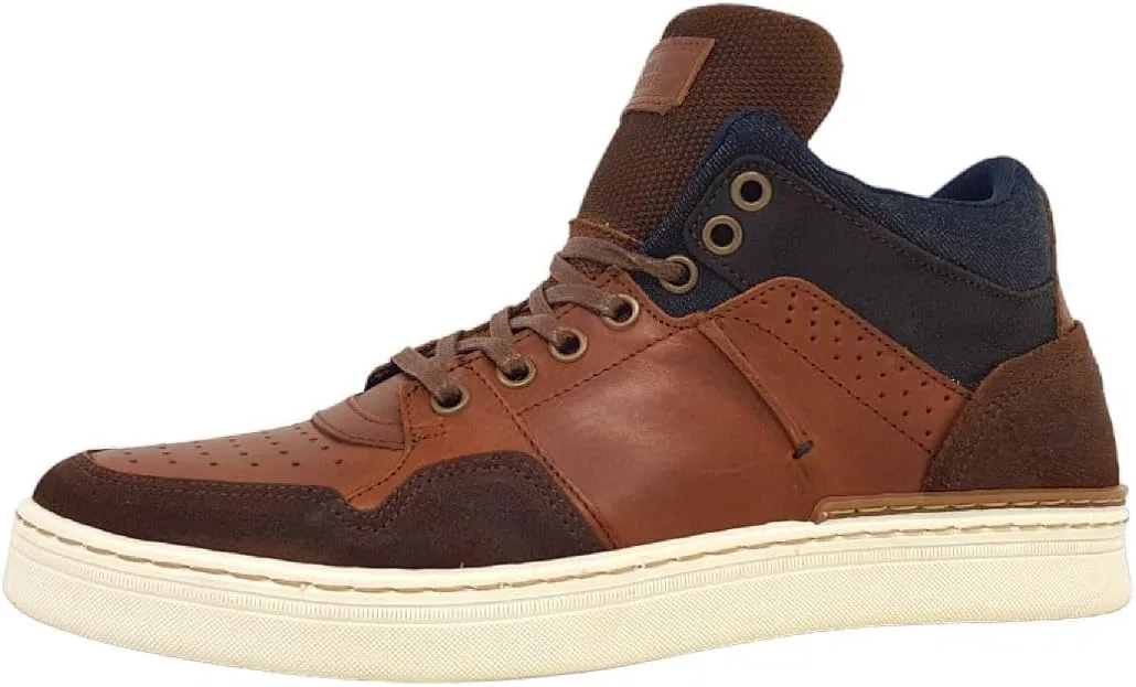 Ботинки BULLBOXER Harish Cup Ankle I 887P51789BDBNA, Cognac Navy