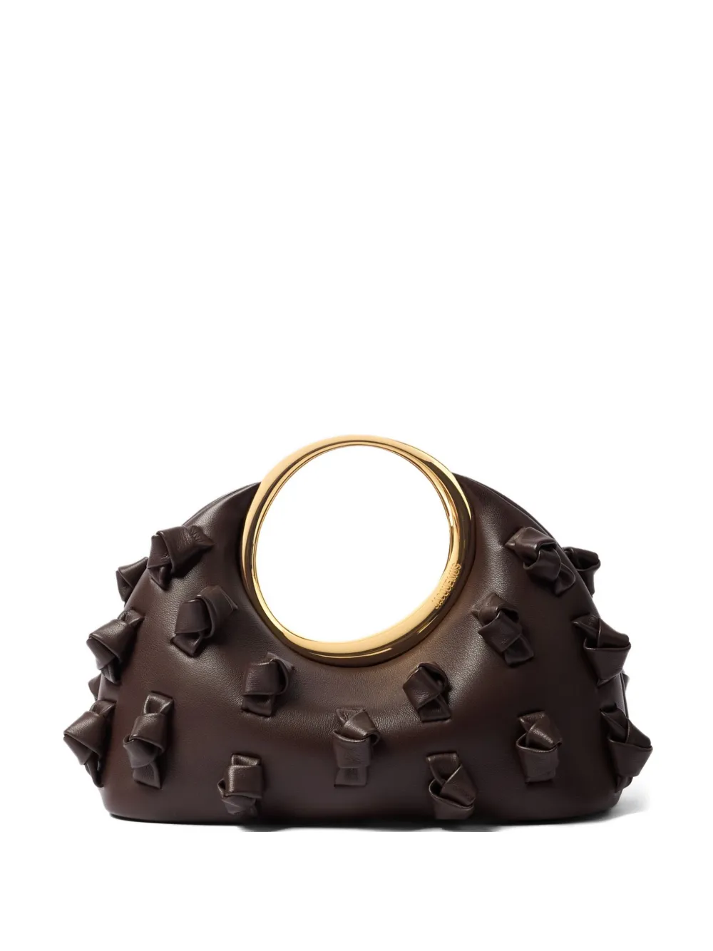 

Мини-сумка Small Calino с узлами Jacquemus, коричневый