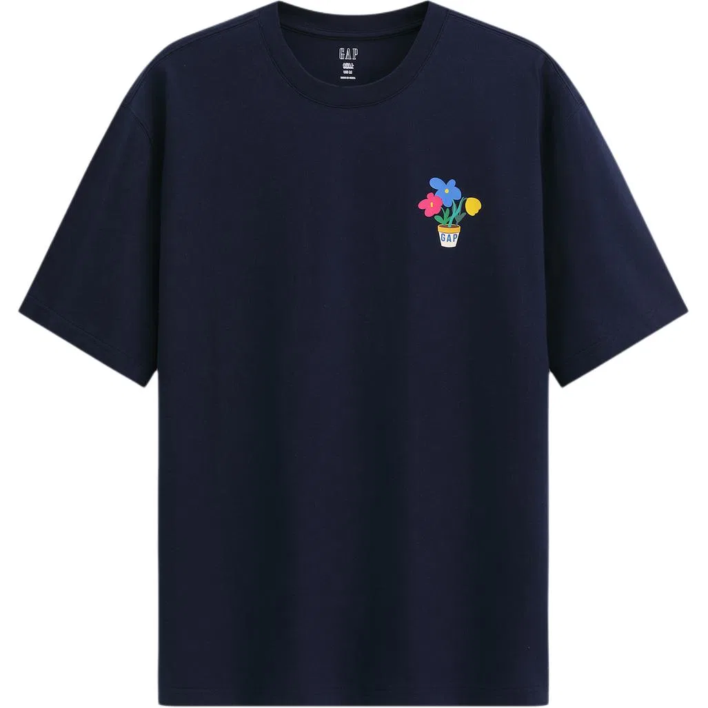Футболка унисекс crew neck GAP, Marine Blue