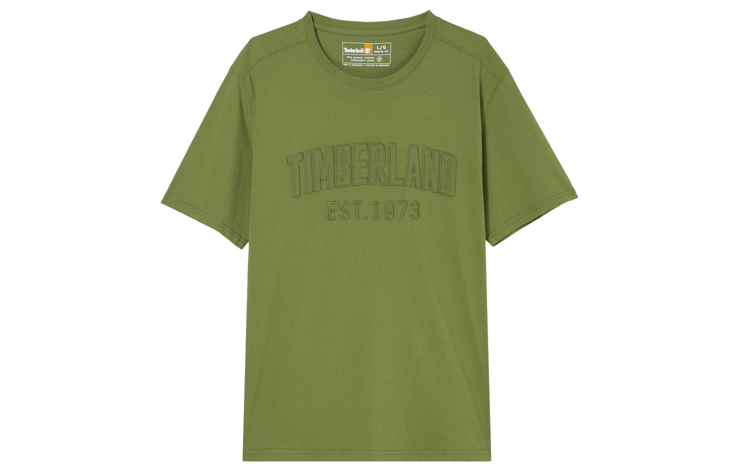 

Футболка мужская зеленая Timberland, зеленый