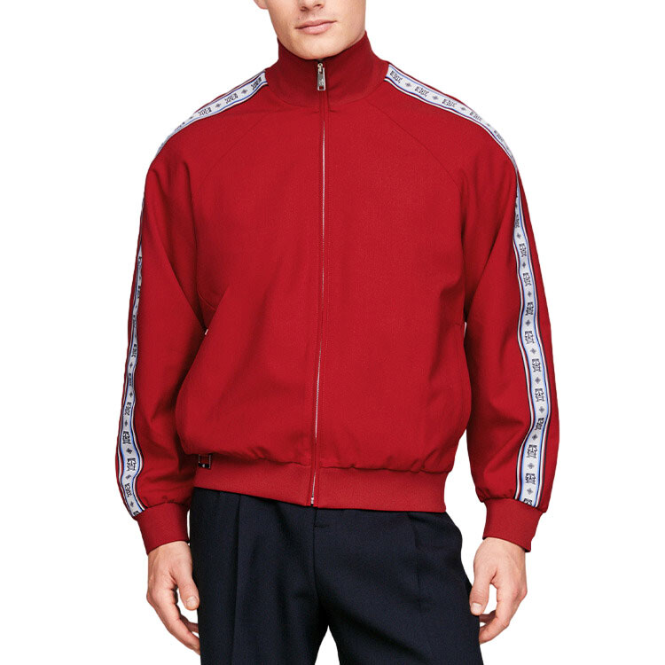 Совместная модель Clot X CLOT, куртка унисекс, красная Tommy Hilfiger, красный — фото 3