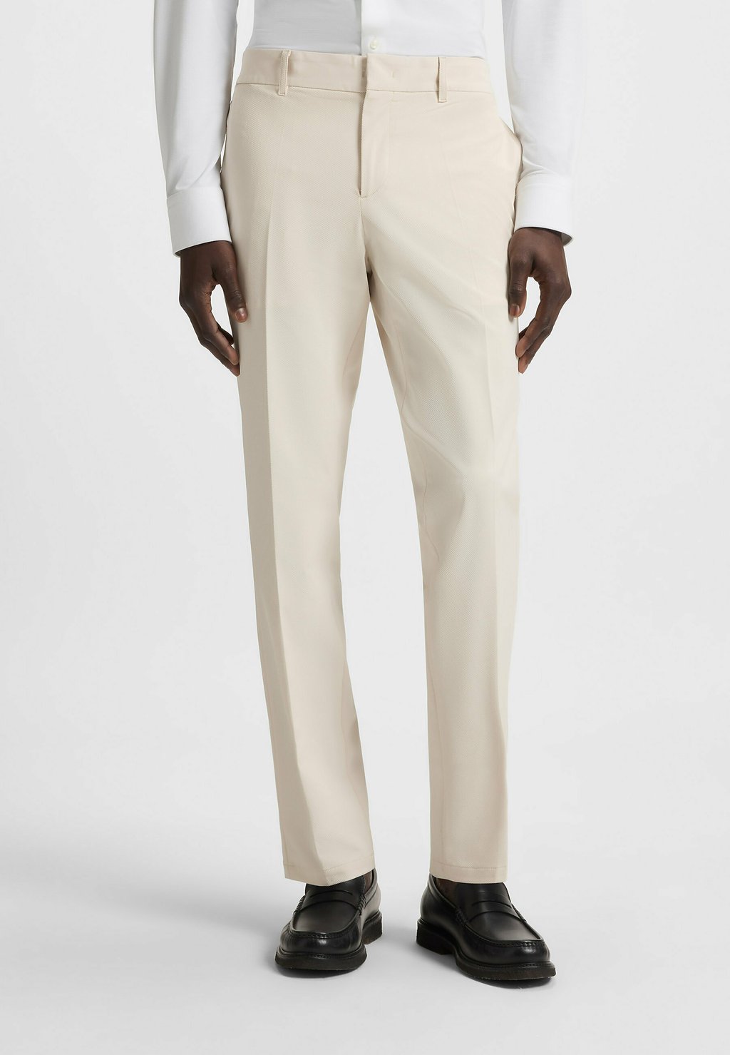 

Брюки P-GENIUS-WG-PK-253F - Suit trousers BOSS, кремовый