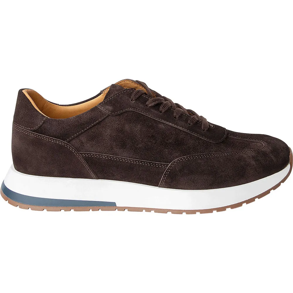 

Кроссовки Façonnable Suede Runner, коричневый