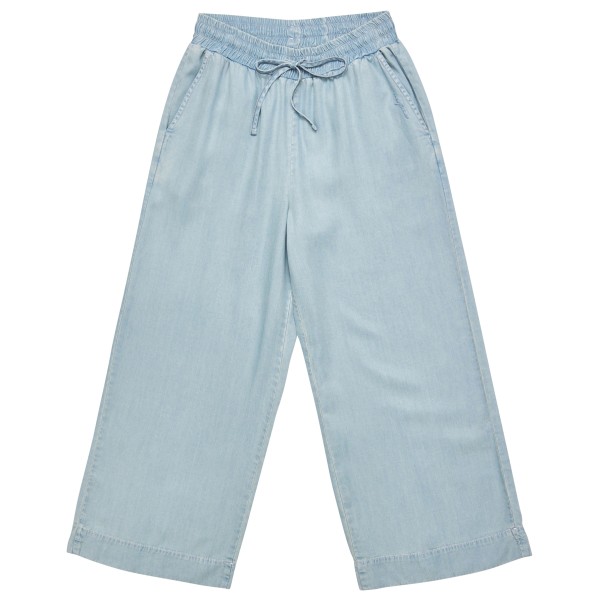 

Женские широкие джинсовые брюки с поясом - брюки для отдыха Mazine, Light Blue Wash