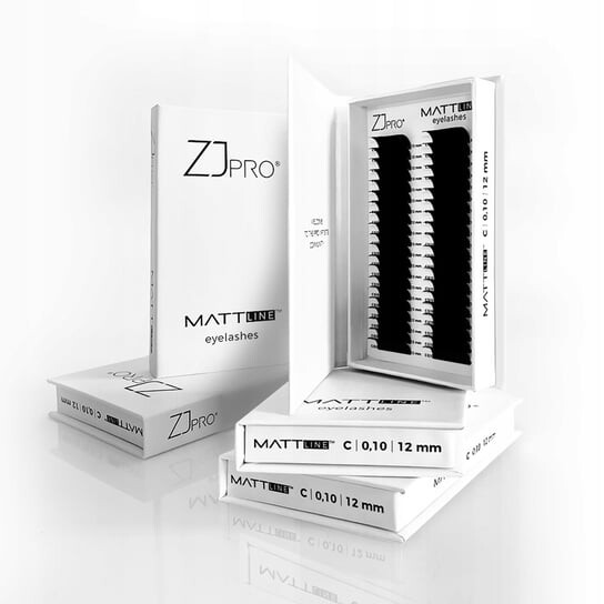 Ресницы C 0.07, Zj Pro, 6мм Project Lashes, Zjpro Rzęsy Mattline — фото 3