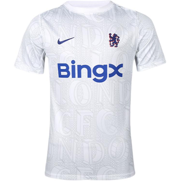 

Футболка Chelsea Fc Academy Pro мужская Dri FIT предматчевая Nike, белый