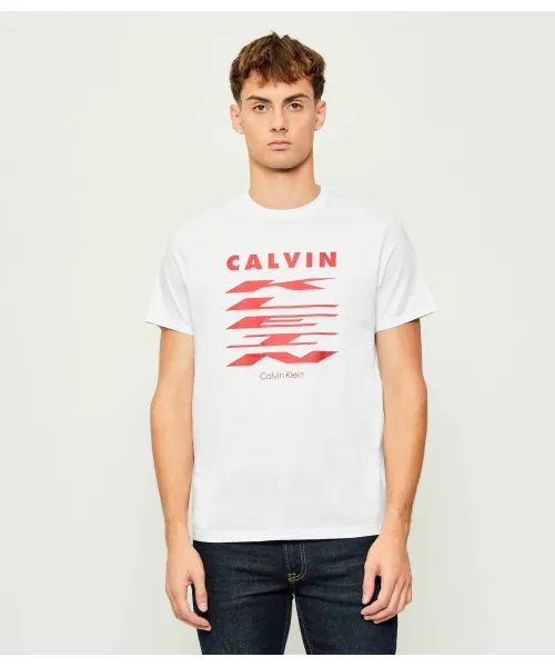 

Футболка Regular fit Calvin Klein Jeans, белый