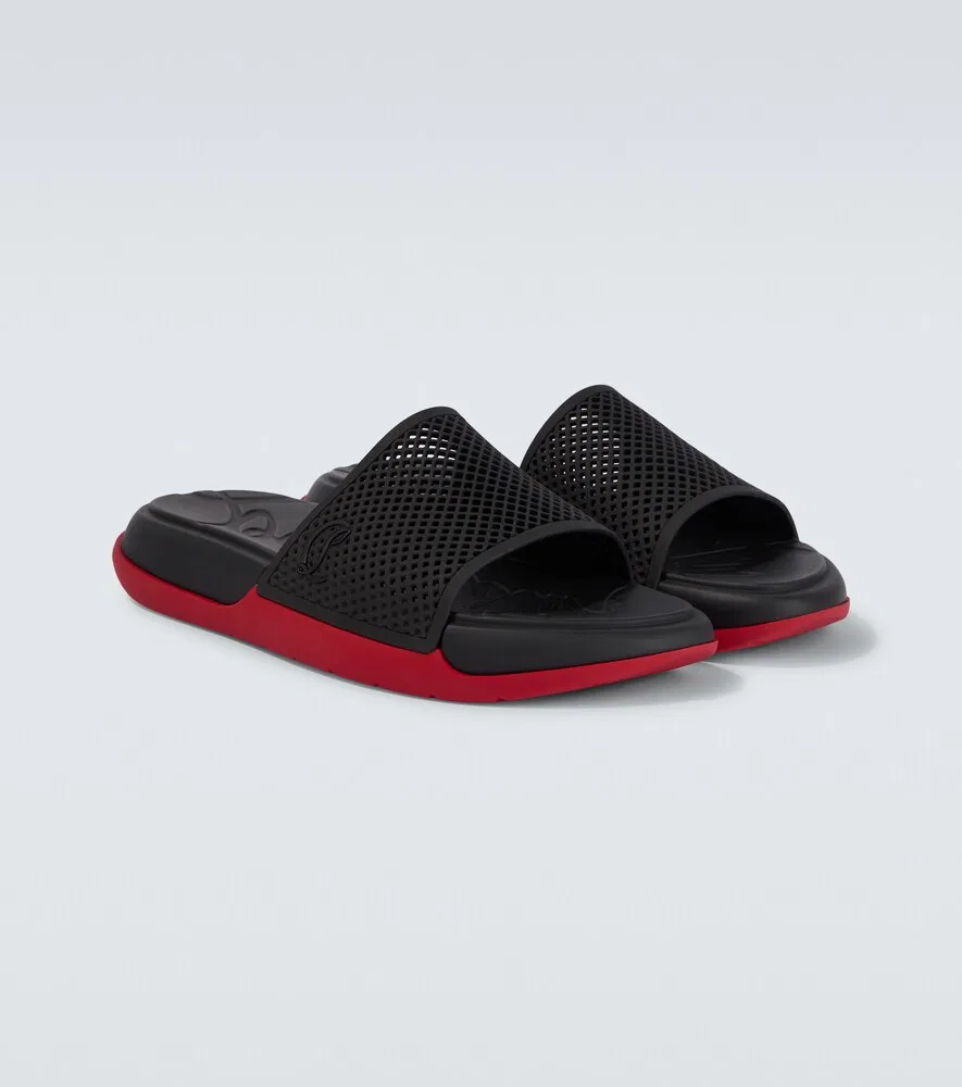 Легкие и непринужденные горки Christian Louboutin, черный