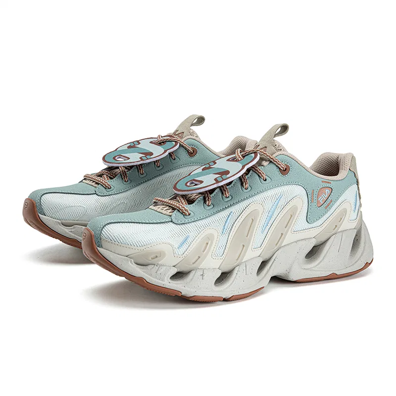 Кроссовки Chunky Sneakers FILA Sea Wave Blue/Rain Dim Gray — фото 4