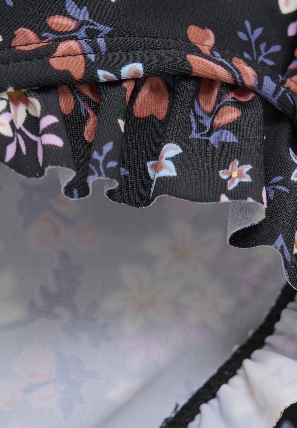 

Бикини With Frills Aop Color Kids, черный