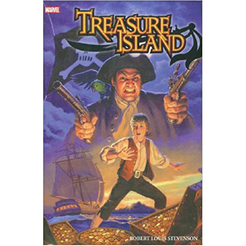 

Книга Marvel Illustrated: Treasure Island (Hardback)