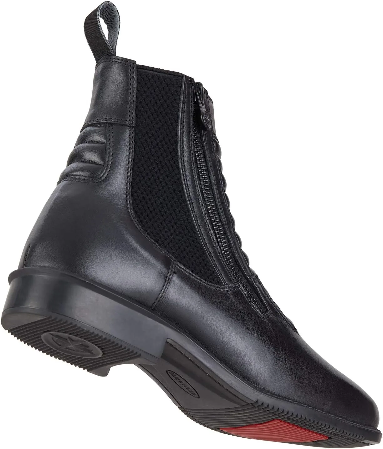 Высокие ботинки “Legacy SZ Milano” из мягкой коровьей кожи, итальянского производства, сандалии для вертикального велотренажера с резиновой накладкой ULTIMA-RS, удобное кресло, супер молнией, черный, стат Suedwind Footwear — фото 4