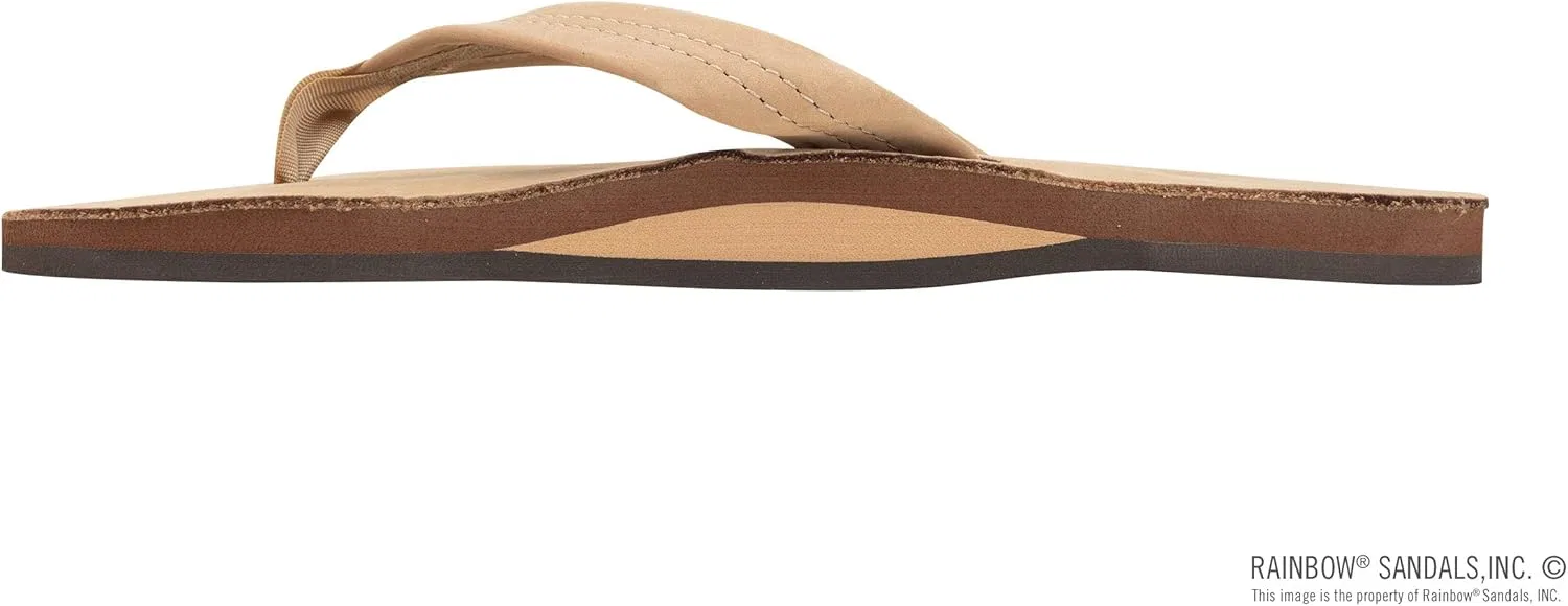 Мужские сандалии Rainbow из двухслойной кожи с поддержкой свода стопы Rainbow Sandals, Sierra Brown — фото 2