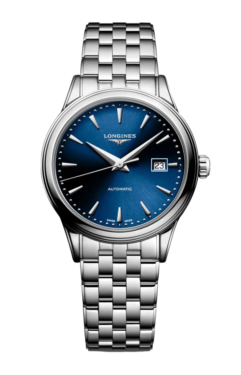 Классика Flagship - L4.374.4.98.6 LONGINES, синий