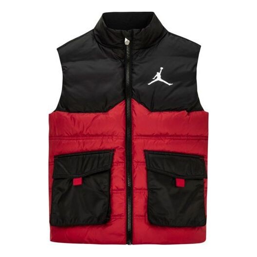 

Жилет (PS) Air Jordan Blocked Down Vest 'Gym Red', красный