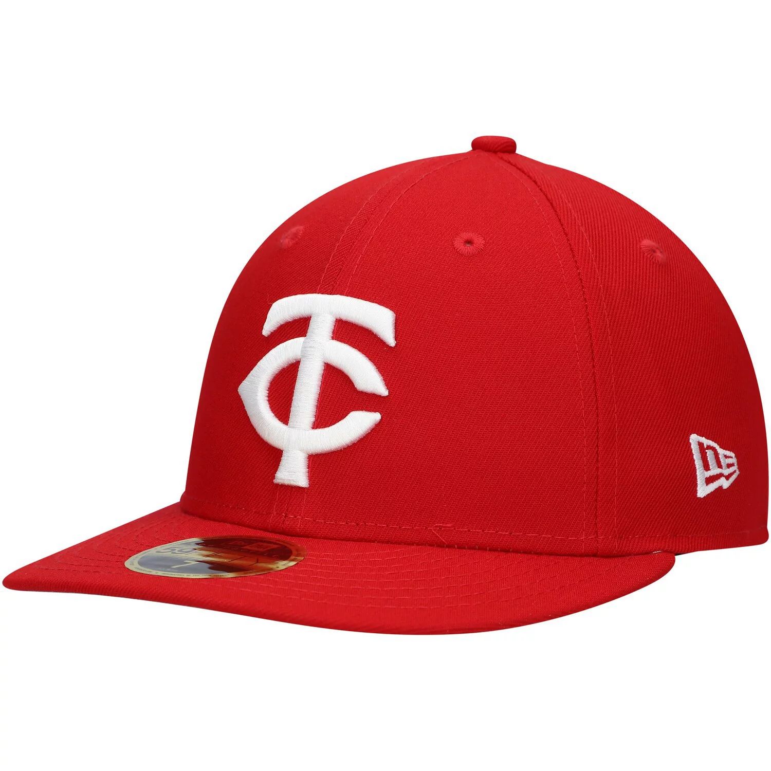 

Мужская приталенная шляпа New Era Scarlet Minnesota Twins Low Profile 59FIFTY