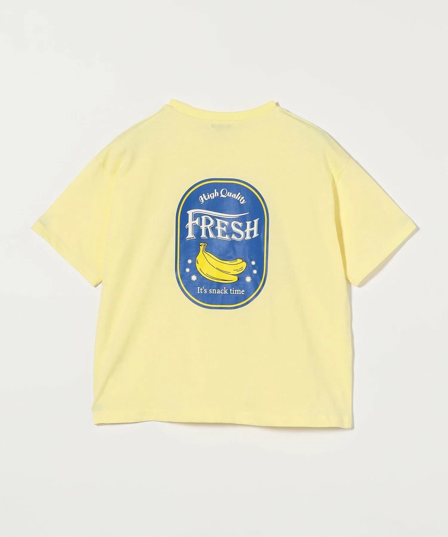 Футболка с фруктовым мотивом / Детская 100-130 см United Arrows Green Label Relaxing, YELLOW — фото 2