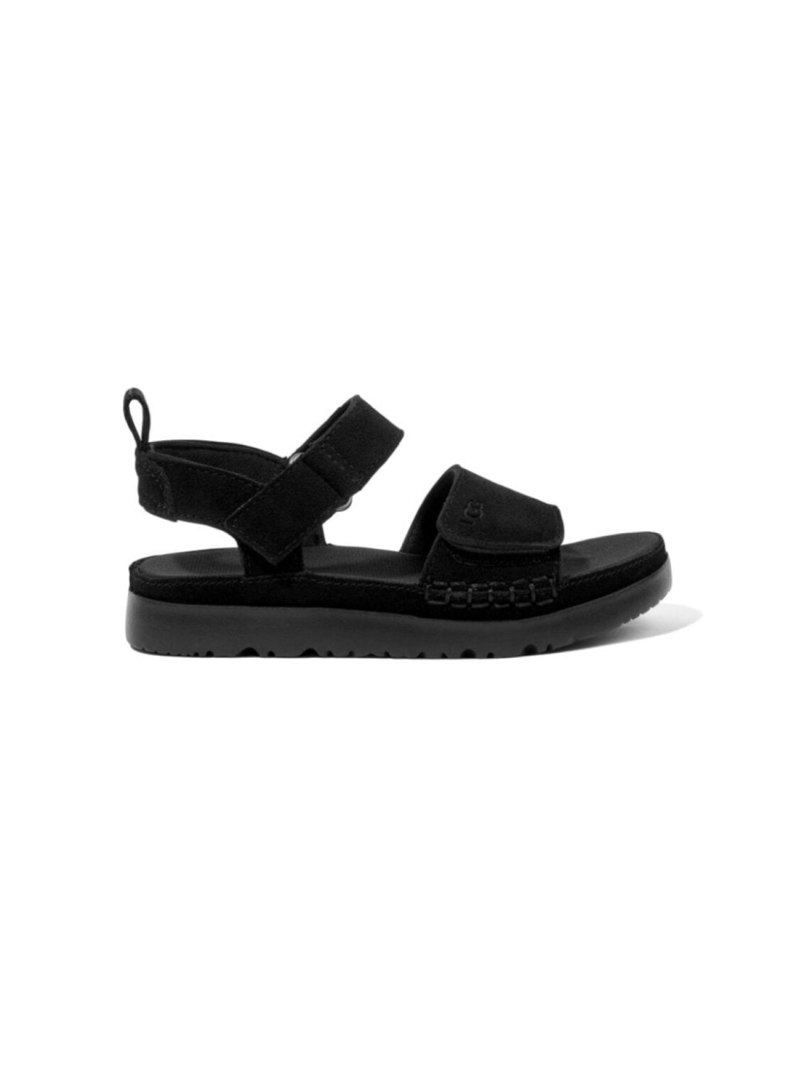 

UGG Kids сандалии на липучках, черный