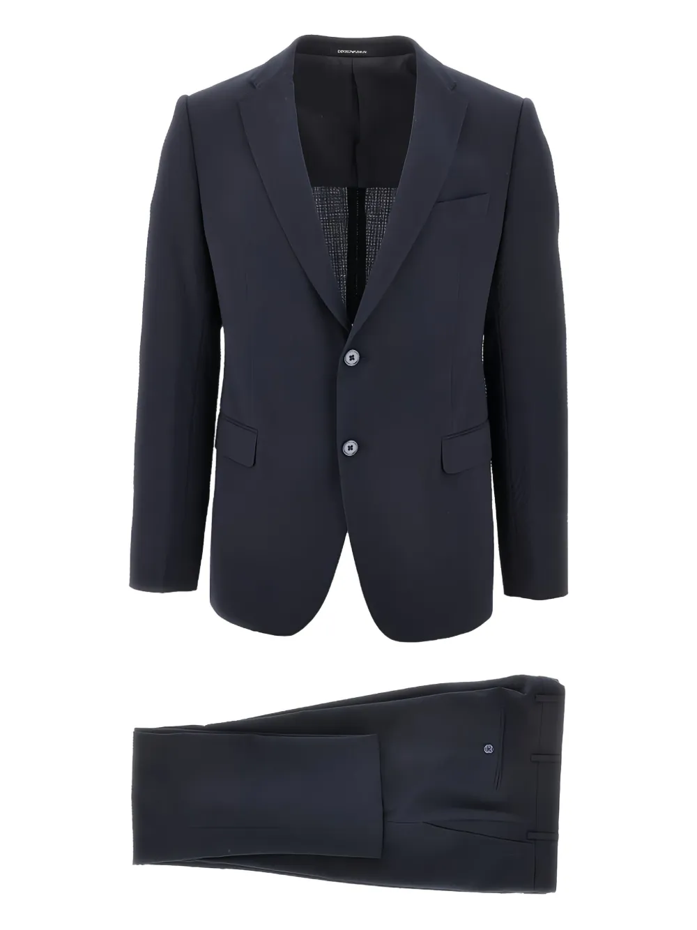 

Костюм с однобортным пиджаком EMPORIO ARMANI, синий
