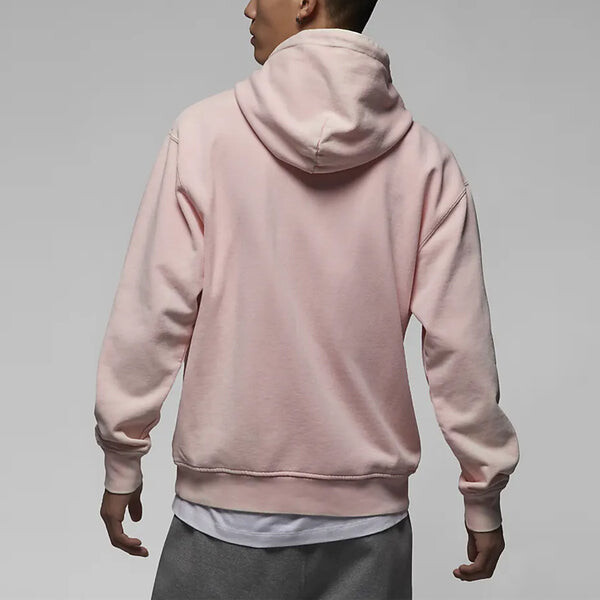 Толстовка Air Jordan Essential Statement Wash Fleece Hoodie 'Pink', розовый — фото 3