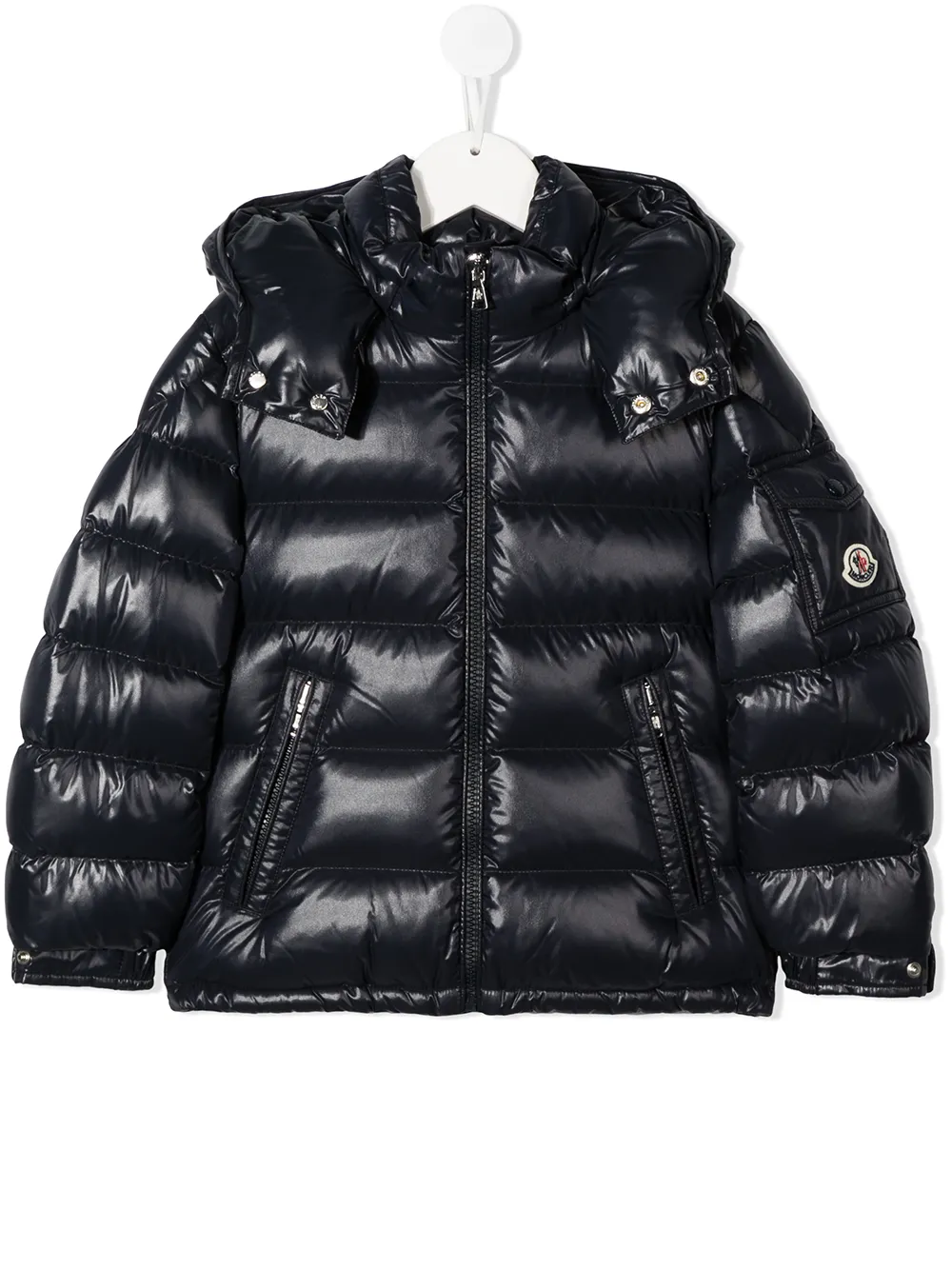 

Куртка-пуховик Moncler Enfant, синий